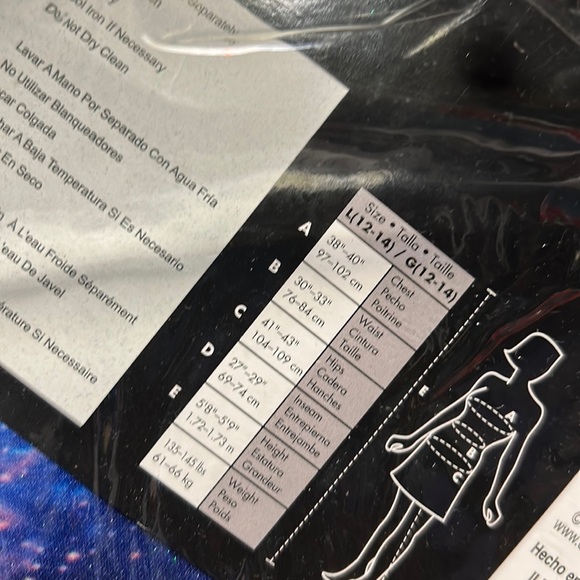 New Adult Womens Saban's Pink POWER RANGER Halloween Costume large 12/14 no mask - Picture 4 of 4